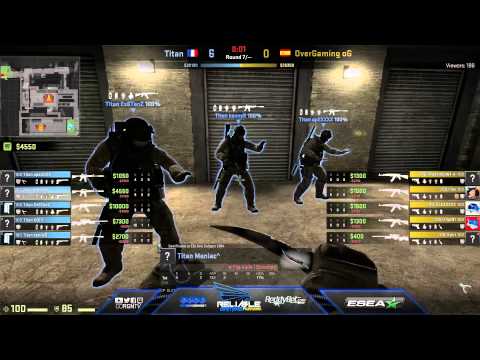 Titan vs OverGaming (de_train) | ESEA-Invite EU