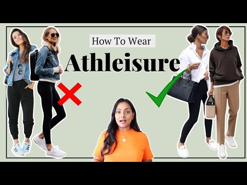 How To Look Classy in ATHLEISURE Outfits: Leggings,...