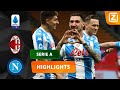 SUPERSCHERPE COUNTER VAN NAPOLI! ⚡️ | AC Milan vs Napoli | Serie A 2020/21 | Samenvatting