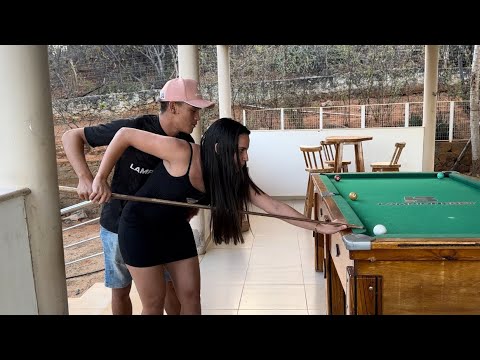 BRENDA PEDIU A CHICO PRA LHE ENSINAR A PEGAR NO TACO