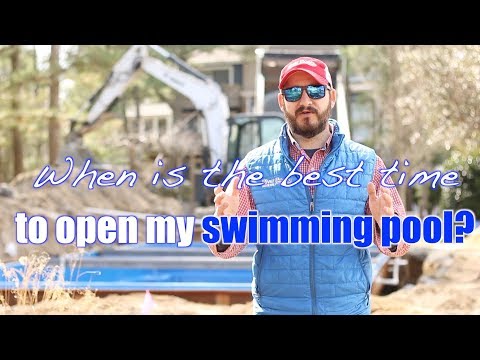 2nd YouTube video about when should you open your pool