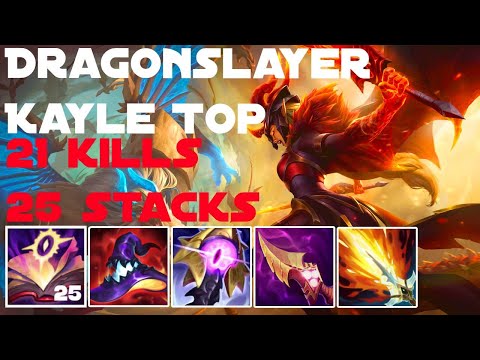 AP KAYLE TOP - 21 KILL COMPILATION - 25 STACKS - COMEBACK!