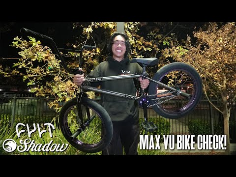 Max Vu Cult Crew x Shadow Conspiracy Bike Check!