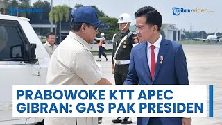 Gibran Dampingi Presiden Prabowo Berangkat ke KTT APEC di Korsel, Wapres: Gas, Pak Presiden