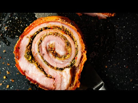 A TRADITIONAL Porchetta!?!! #porchetta #porkbelly #pork