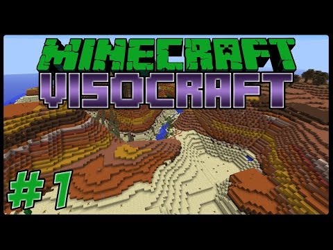 Vanilla Minecraft: VISOCraft S01 E01 - Making a Mesa of getting Started..