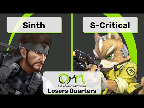 DAT Saturday Showdown Qualifier #6 - Losers Quarters - Sinth vs S-Critical