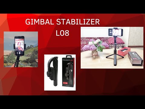 Gimbal Stabilizer L08 Стабилизатор для смартфонов 4 в 1.