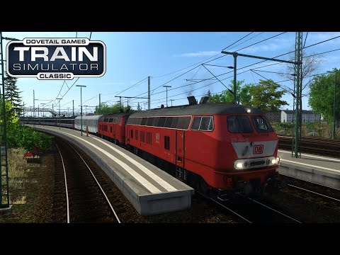 EC167 nach Praha hl n /Train Simulator Claasic/ Allgäubahn Regenerated /BR 218