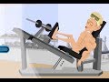 Ultimate Douchebag Workout Super Duty Master Flex Upper Leg Lower Leg L R