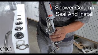 Shower Column with Water-Tight Seal for Walk-In Tubs | Ella’s Bubbles