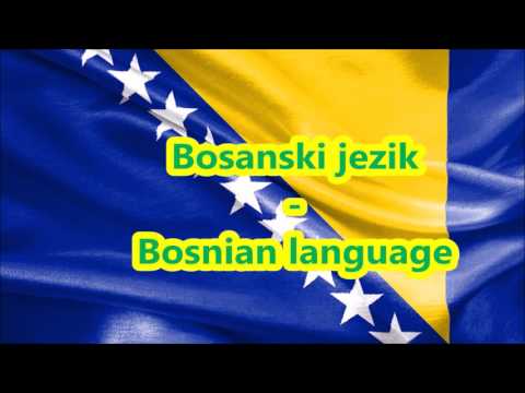 Bosnian language - Dobar dan(good day) 1