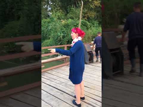 Romania September 2016 Mures River Ferry Crossing