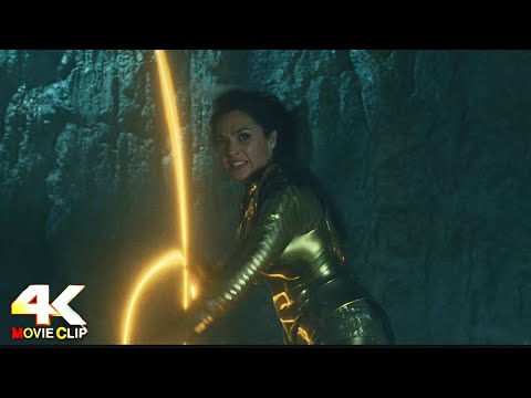 Wonder Woman 1984 (2020) - Wonder Woman vs Maxwell Lord final battle scene [4K 60fps]