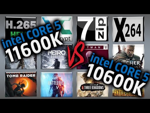 Intel i5 11600K vs i5 10600K Benchmarks – 15 Tests 🔥