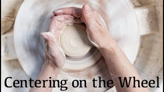Quick And Easy Centering Clay Tutorial!