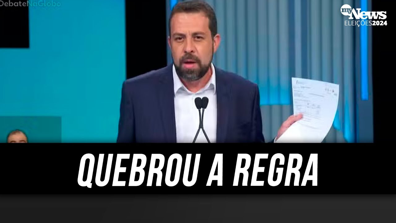 ENTENDA A RECLAMAÇÃO DE MARÇAL SOBRE BOULOS NÃO TER SIDO AVERTIDO AO QUEBRAR REGRA EM DEBATE