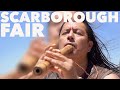 SCARBOROUGH FAIR  FLUTE AND GUITAR version by INKA GOLD