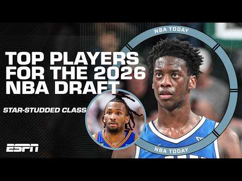 Breaking down top prospects in the 2026 NBA Draft class 🎥 | NBA Today