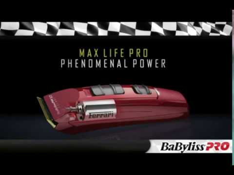 Машинка для стрижки BaByliss Ferrari Volare X2 (FX811E) видео