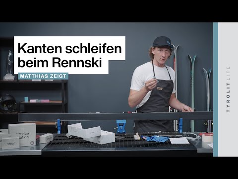 Rennski Kanten Schleifen: Tipps von Profi Matthias Hauni Haunholder