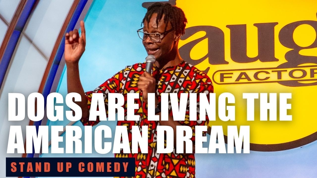 Dogs Are Living The American Dream – Comedian Learnmore Jonasi – Chocolate Sundaes Stand Up Comedy