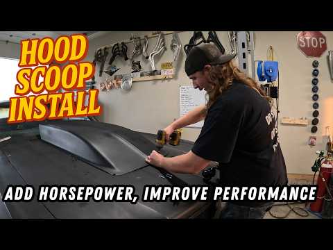 Custom Hood Scoop- 1971 Monte Carlo Gets WICKED look.