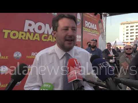 Rome 2021, Salvini: "The square is not full? It's Saturday afternoon. I'm proud"