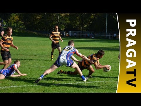 Highlights: Praga vs. Vyškov Pohár ragby 6.kolo 2017