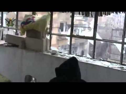 اشتباكات بين كتيبة الناصر صلاح الدين وقوات النظام في مدينة حرستا