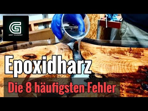EPOXIDHARZ: MEINE TOP 8 ANFÄNGERFEHLER - die du unbedingt vermeiden solltest! Epoxy Mistake