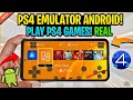 TESTING PS4 GAMES ON ANDROID IN SHADPS4 PS4 EMULATOR FOR ANDROID PLAY PS4 GAMES ON MOBILE