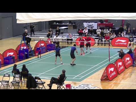2020 OCAA Badminton Championships Mixed Doubles Gold Medal Game