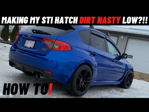 BC RACING COILOVERS INSTALL 08-14 WRX/STI HATCH