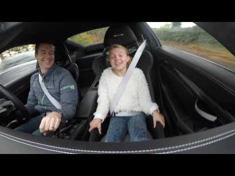 Tunnel blasting in a Porsche 911r