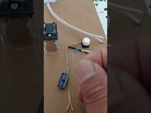 ELECTRONIC PROJECT (Time delay off using 12v relay)