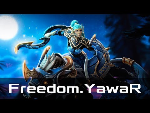 Freedom.YawaR - Luna, Safe Lane (Jul 25, 2017) | Dota 2 patch 7.06 gameplay