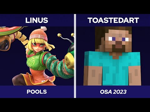 OSA 2023 Singles - Linus (Min Min, Bowser) vs. ToastedArt (Steve) - SSBU Ultimate Tournament