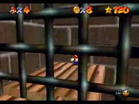Super Mario 64 - A Painfully Long Backwards Long Jump... Again