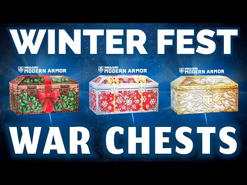 OPENING 100 SPECIAL WINTER FEST CHESTS IN WORLD OF TANKS CONSOLE!