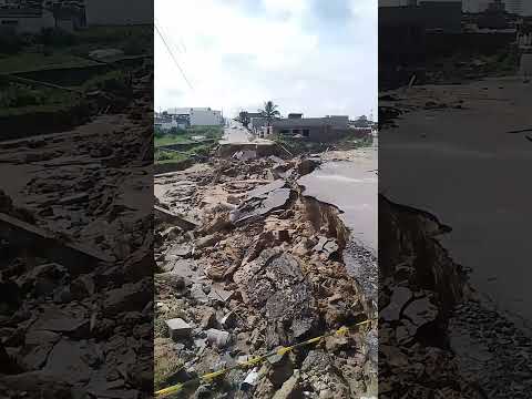 entrada da cidade de Jucati Pernambuco totalmente destruída #viraliza