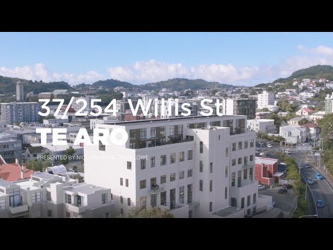 37/254 Willis Street, Te Aro, Wellington, 3房, 2浴, Apartment