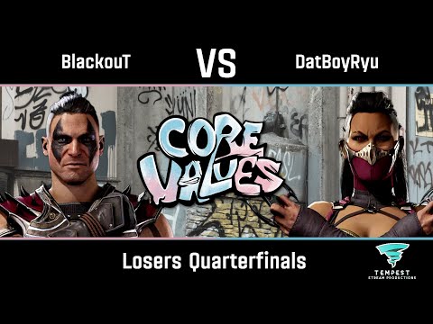 BlackouT (Reiko) vs DatBoyRyu (Mileena) - MK1 Losers Quarterfinals -  CORE VALUES VII