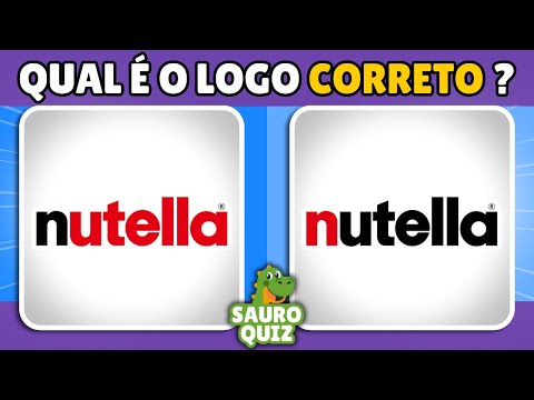 🛡️ QUAL O LOGO CORRETO? | Apenas 1% vão acertar todos #adivinheologo #quiz