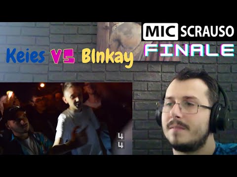 Reazione MIC SCRAUSO - Keies VS Blnkay (finale) REACTION