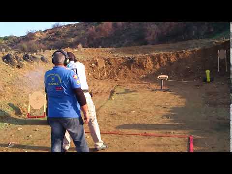 Alexandros Sklavis and STI Black Major Karl Prommersberger