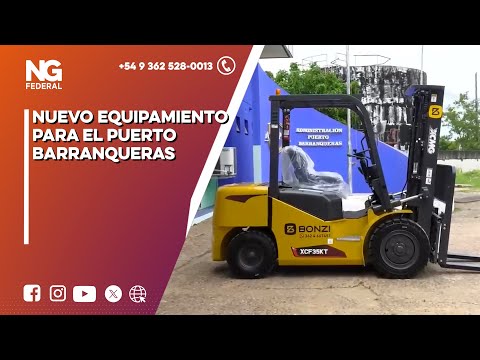 NGFEDERAL - NUEVO EQUIPAMIENTO PARA EL PUERTO BARRANQUERAS - CHACO