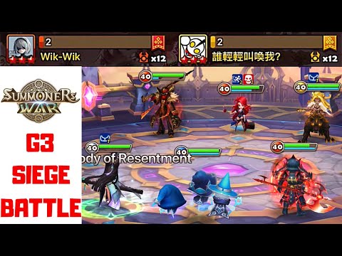 Dongbaek is BAE ! - High G3 Siege - GOAT v Wik-Wik v Ultraman - Summoners War
