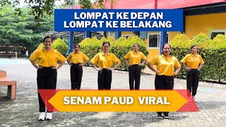 Download lagu Lompat ke depan lompat ke belakang | Olahraga | Ayo kita Senam PAUD | Ice Breaking | Merlyna Anggara mp3
