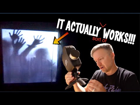 Testing the $50 "HOLOGRAPHIC" Halloween Projector from the Facebook Ads - Unboxing and Review